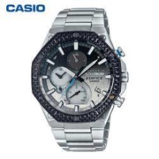 双11预售、新品发售： CASIO 卡西欧 EDIFICE x 红牛二队联名款 EQB-1100AT-2A 石英男表