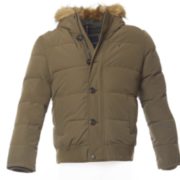 11日0点！黑卡会员！TOMMY HILFIGER 男士秋冬防寒飞行棉服夹克 155AP466