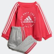 1日0点！adidas 阿迪达斯 I 3S JOGG FL 婴童训练针织套装 109元包邮
