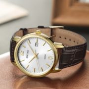 1日0点、历史低价！ SEIKO 精工 SUR266P1 男士复古石英表