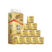 SUPER会员！ Breeze 清风 原木金装 卷纸 4层*160克*10卷