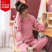 慢津贴：Bejirog 北极绒 57832604392 女士法兰绒家居服