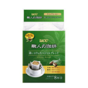 悠诗诗（UCC）滴滤挂耳式职人咖啡粉(深厚浓郁) 7g*8p/袋 日本进口 *2件