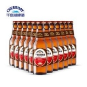 千岛湖啤酒（CHEERDAY ）9°P精酿原浆啤酒420ml*12瓶