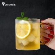 全度 耐热带把玻璃杯 300ml*2