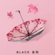 Banana Under 蕉下 Black系列 三折小黑伞  枫摇