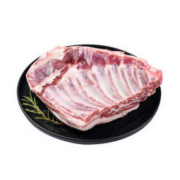 西鲜记 盐池滩羊 羔羊羊排750g/袋（内赠烧烤料）180原切整肋排 羊肉串 无添加 烤肉 炖煮 地标 国产非进口 *2件