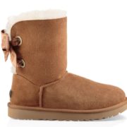1日0点、黑卡会员！UGG Bailey Bow short系列 女士蝴蝶结中筒雪地靴 599元包邮（未含税）
