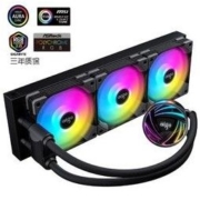 aigo 爱国者 银河T360 黑色 一体式水冷散热器（温控风扇/ARGB/赠硅脂）