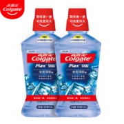 京东PLUS会员： Colgate 高露洁 贝齿冰爽薄荷漱口水 500ml*2瓶 *3件
