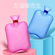 毛绒布套热水袋2000ml