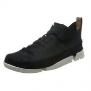 Clarks Trigenic Flex 男士低帮休闲鞋 Black Nubuck UK6