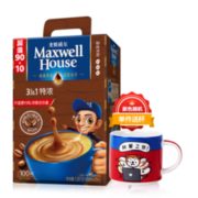 Maxwell House 麦斯威尔 特浓速溶咖啡超值装 100条