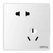 OPPLE 欧普照明 斜五孔插座 3只