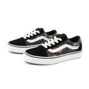Vans 范斯 中大童迷彩低帮运动鞋