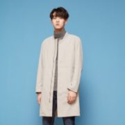 Meters bonwe 美特斯邦威 73408430 男士中长款风衣