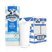 双11预售：Devondale 德运 进口全脂纯牛奶 1L*10盒/箱