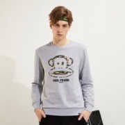 慢津贴：PaulFrank 大嘴猴 PFHTT193147U 情侣款套头连帽卫衣