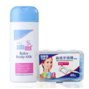 sebamed 施巴 婴儿润肤乳 超值装 200ml（下单2件赠送婴儿洁肤沐浴露 20ml*4） *2件