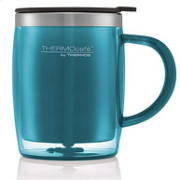 亚马逊销冠！450ml THERMOS膳魔师 ThermoCafé 双层不锈钢保温杯