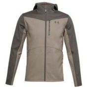 1日0点： Under Armour 安德玛 ColdGear 1355846 男子连帽运动夹克