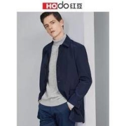 京东PLUS会员： Hodo 红豆 HWX8F3137 男士中长款风衣