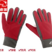 防风耐磨！Wind Tour 威迪瑞 WT073004 保暖抓绒手套