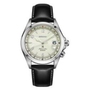 SEIKO 精工 Prospex系列 SPB119J1 男士自动机械手表 39mm 灰盘 黑色皮质表带 圆形
