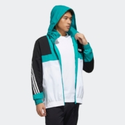 21日0点、双11预售：adidas 阿迪达斯 FN6537 男装运动外套