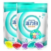 白菜价：洁力白 持久留香洗衣凝珠球 100颗