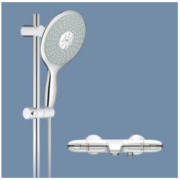 21日0点、双11预售： GROHE 高仪 27675000+34155003 恒温冷触花洒套装 （带下出水）