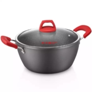 炊大皇（COOKER KING） 韩式麦饭石色汤锅   24cm