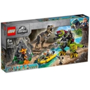 百亿补贴：LEGO 乐高 侏罗纪世界 75938 霸王龙大战机甲恐龙