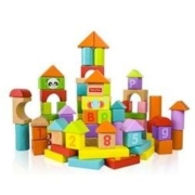 Fisher-Price 费雪 FP6002 80粒多彩幼教积木