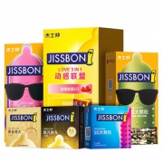 【官旗舰店】杰士邦超薄避孕套34只礼盒装