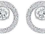 Swarovski 施华洛世奇 圆环镶钻水晶耳钉5201707 到手263.74元