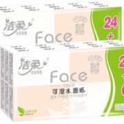 可湿水！C&S 洁柔 Face系列 手帕纸 4层*6片*60包