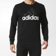 预售黑卡会员！adidas 阿迪达斯 男子套头衫 ESS LINAOP CREW S98766