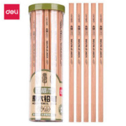 得力(deli)木世界系列HB六角笔杆书写绘画素描铅笔 30支/桶S940-HB *3件