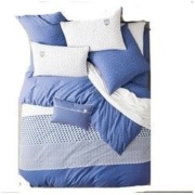 LOVO乐蜗 四件套全棉纯棉简约床品套件 温彻斯特 罗莱生活出品 220*240cm