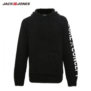 Jack Jones 杰克琼斯 219324540 男士连帽罗纹针织卫衣