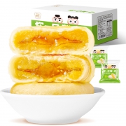 聚划算百亿补贴：一对一生 爆浆榴莲饼 500g