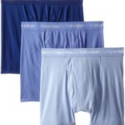 S码！Calvin Klein 卡尔文·克莱恩 男士经典棉质平角内裤 3条装 到手116.89元