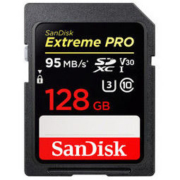 SanDisk 闪迪 至尊超极速 SDXC UHS-I存储卡 128GB