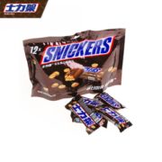 88VIP！ SNICKERS 士力架 花生夹心巧克力 240g*1袋 *10件 82.9元包邮（多重优惠）