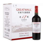 长城 耀世东方 特藏12 橡木桶解百纳干红葡萄酒 750ml*6瓶 整箱装 中粮出品 *2件