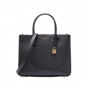 11日10点！黑卡会员！MICHAEL KORS 迈克高仕 Mercer系列女士经典锁头风琴款单肩斜挎包 大号