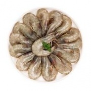 鲜尝态 沙特白虾 约50-60只 净重1kg