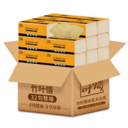大包（240张）~竹叶情本色抽纸32大包