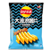 乐事 大波浪薯片 铁板鱿鱼味 135克 *17件